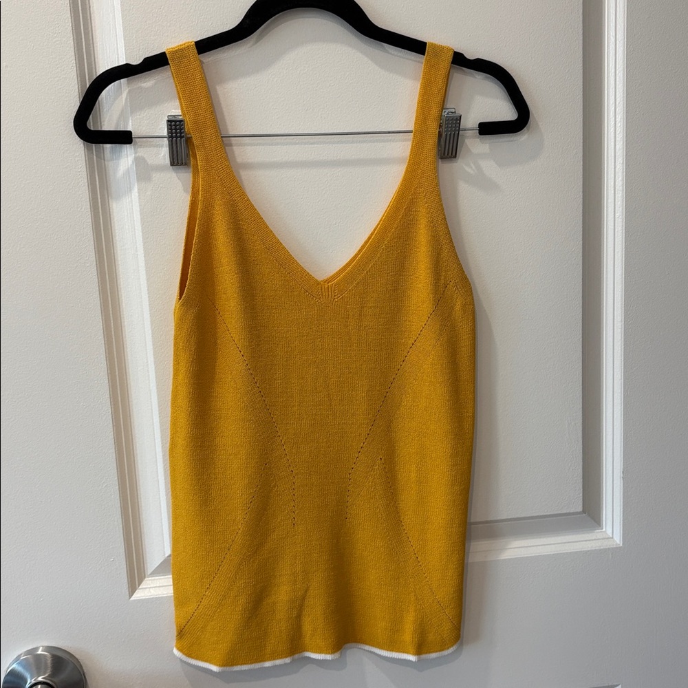 Mango Knit Top